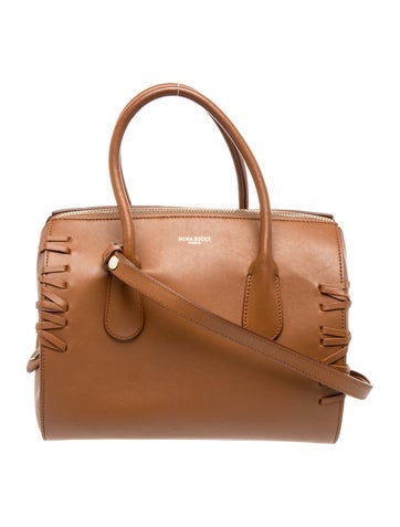 Nina Ricci Leather Top Handle Bag