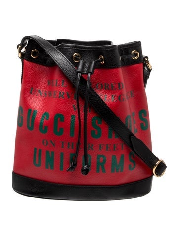 Leather Bucket Bag