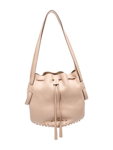 Leather Bucket Bag