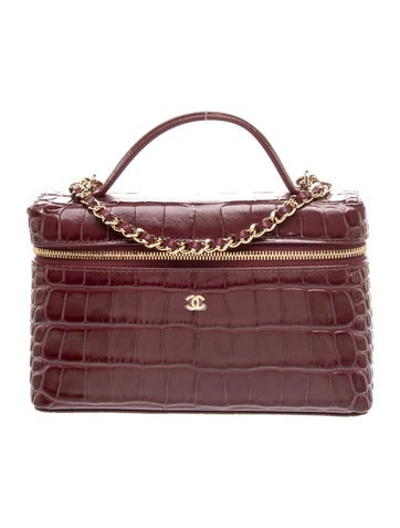 2026 Croc Illusion Slim Vanity Case w/ Chain w/ Tags