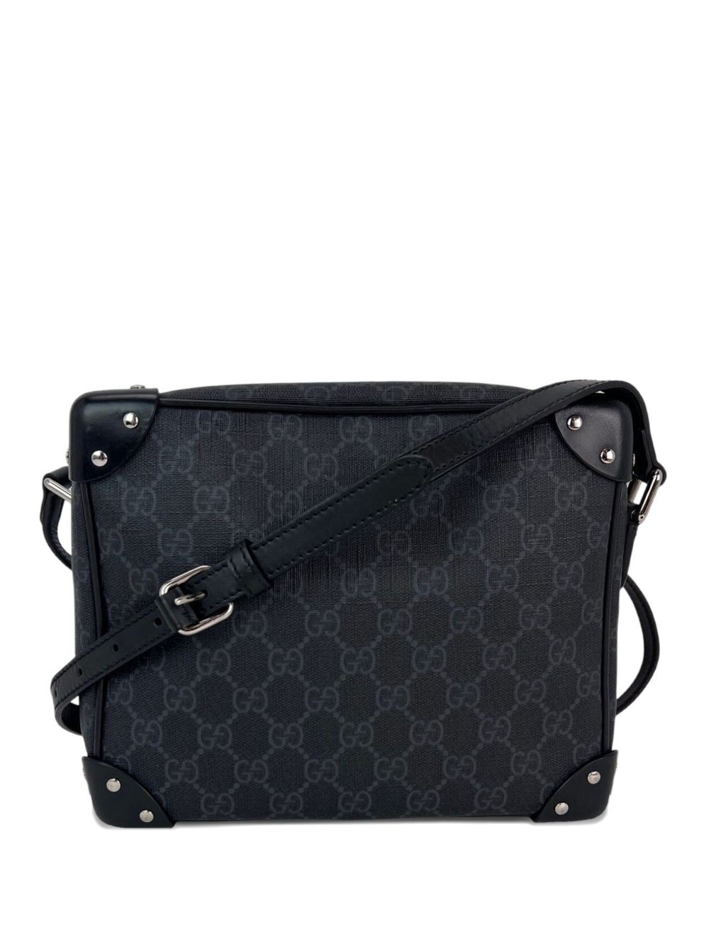 GG supreme studded messenger bag