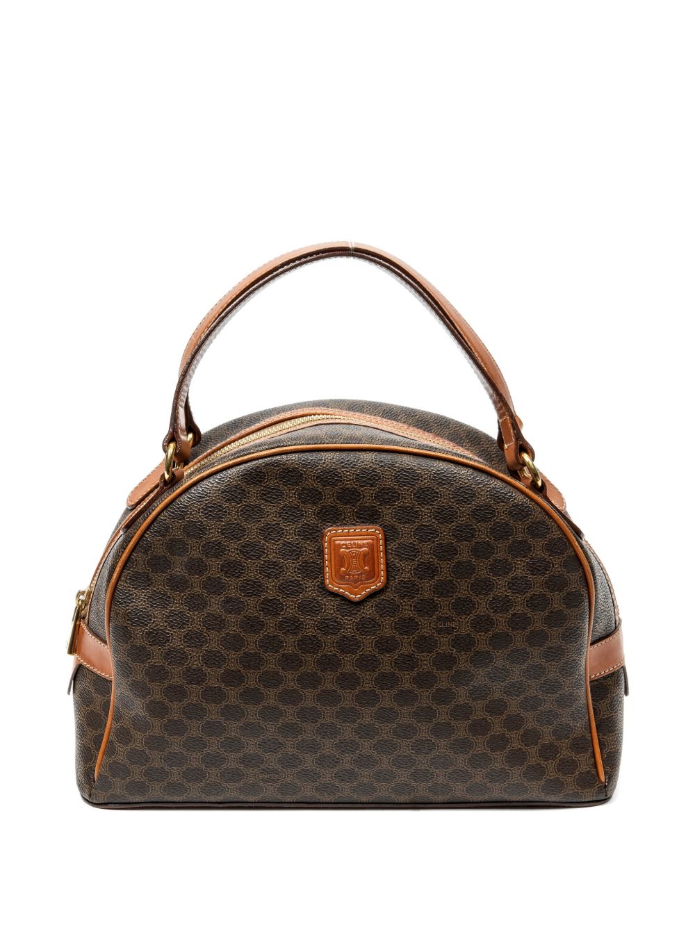 patterned tote bag