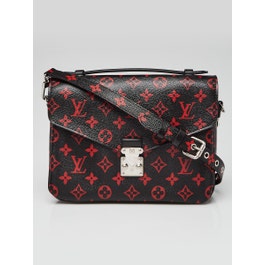 Louis Vuitton Limited Edition Monogram Infrarouge Canvas Pochette Metis Bag