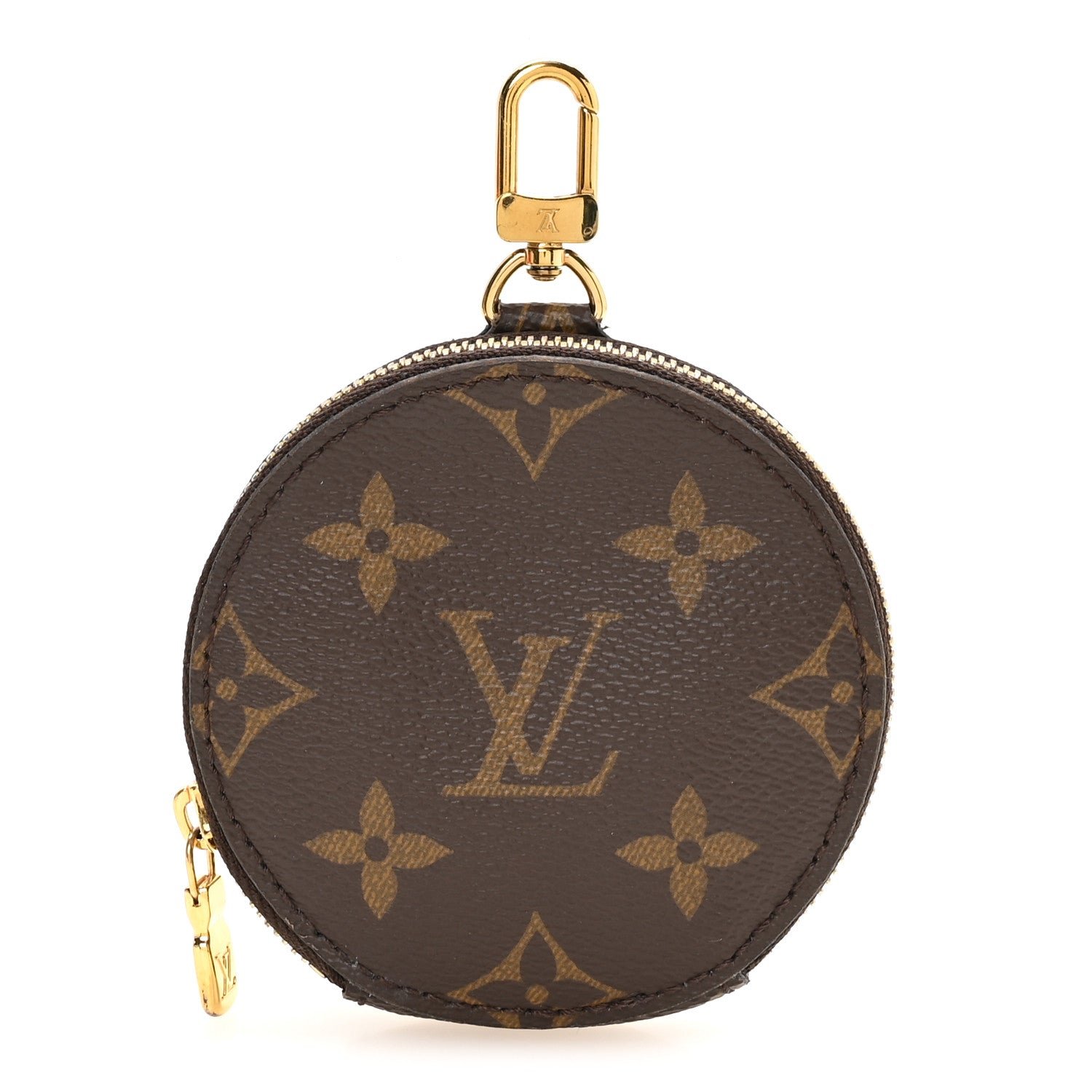 Louis Vuitton Monogram Multi Pochette Accessories Round Coin Purse