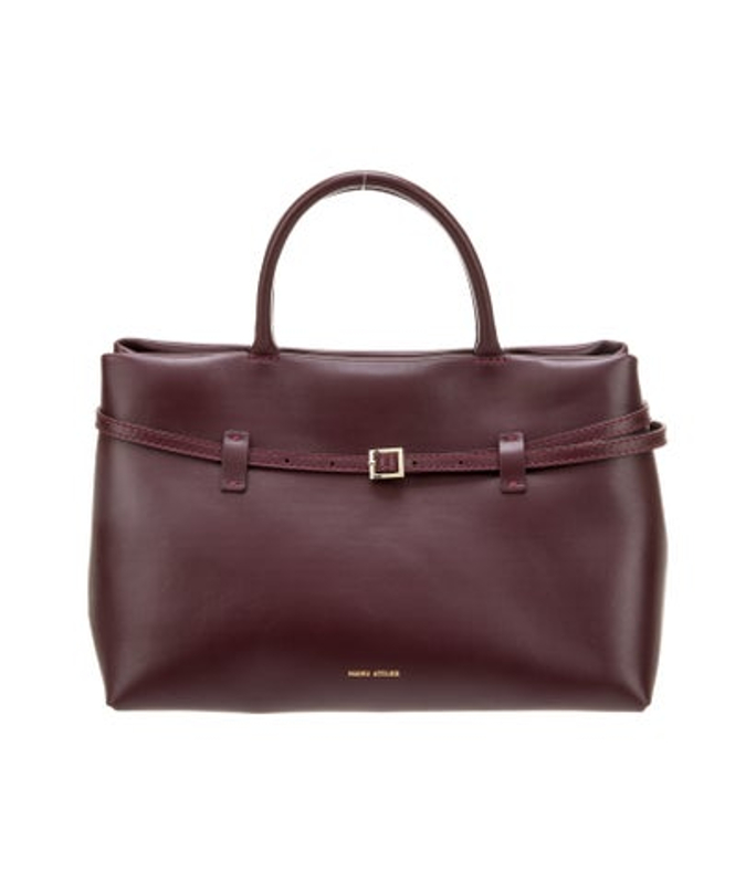 Manu Atelier Atelier Leather Top Handle Bag