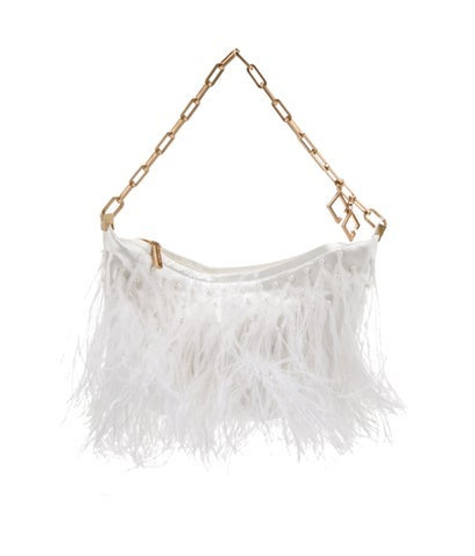 Cult Gaia Gaia Satin Top Handle Bag