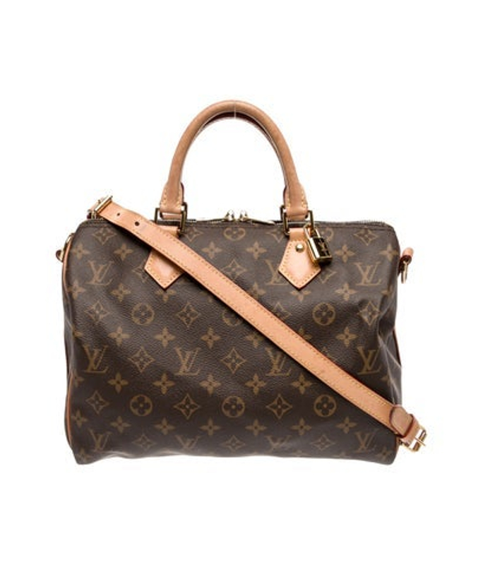 Louis Vuitton Vuitton Lv Monogram Speedy Bandouliere 30