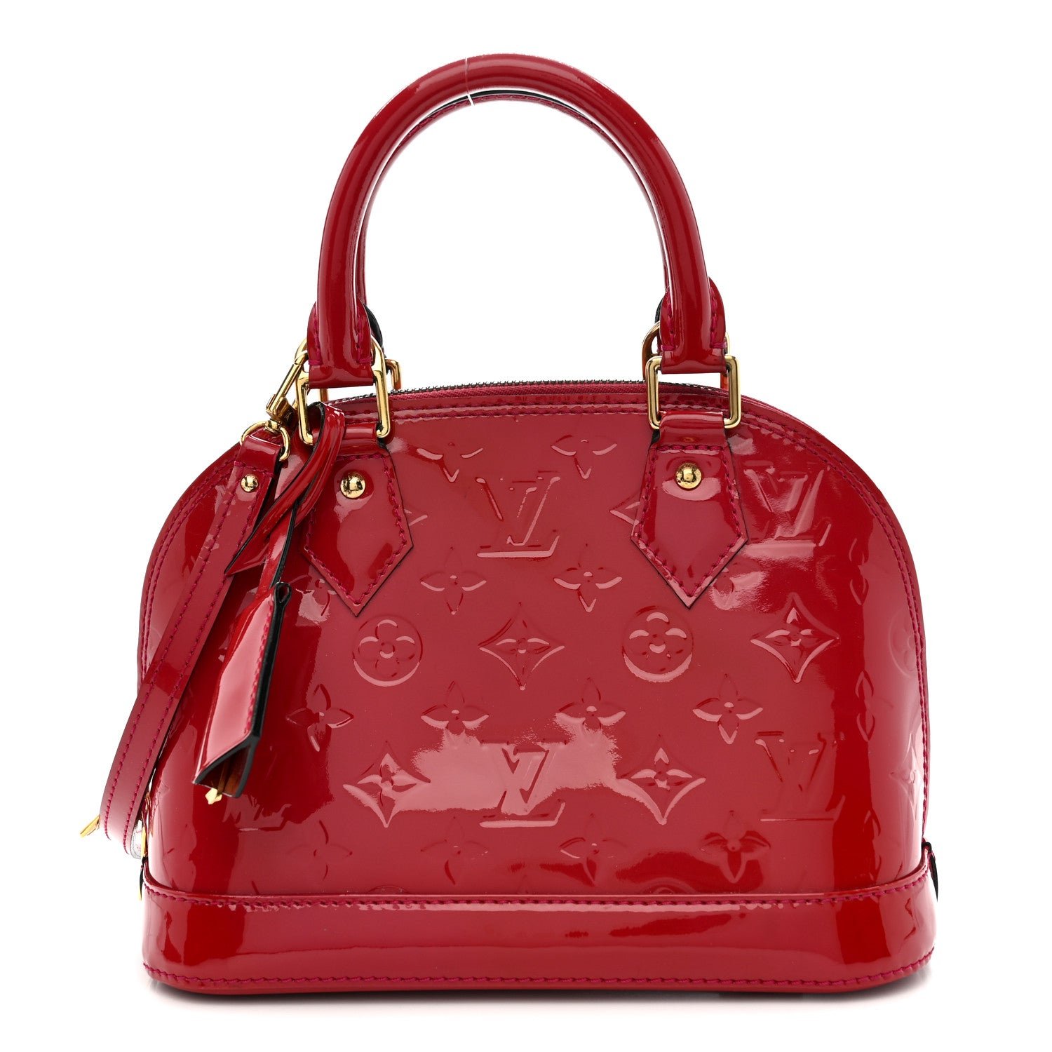 Louis Vuitton Louis Vuitton Vernis Alma BB Rose Indien