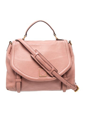 Leather Top Handle Bag