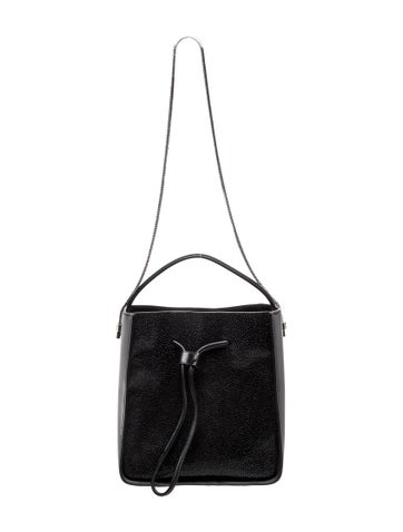 Leather Top Handle Bag