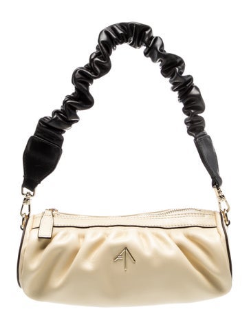 Manu Atelier Leather Shoulder Bag