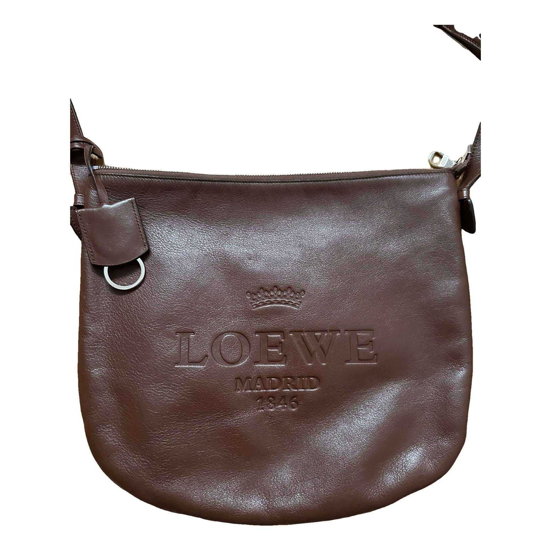 Leather crossbody bag