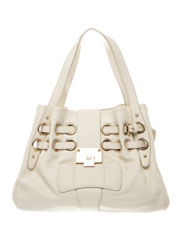 Leather Top Handle Bag