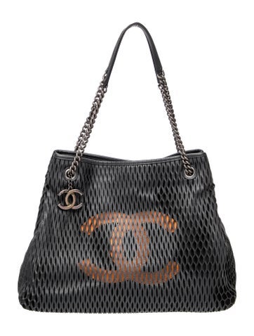 Laser Cut Perforated CC Tote