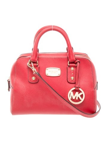 Saffiano Leather Top Handle Bag