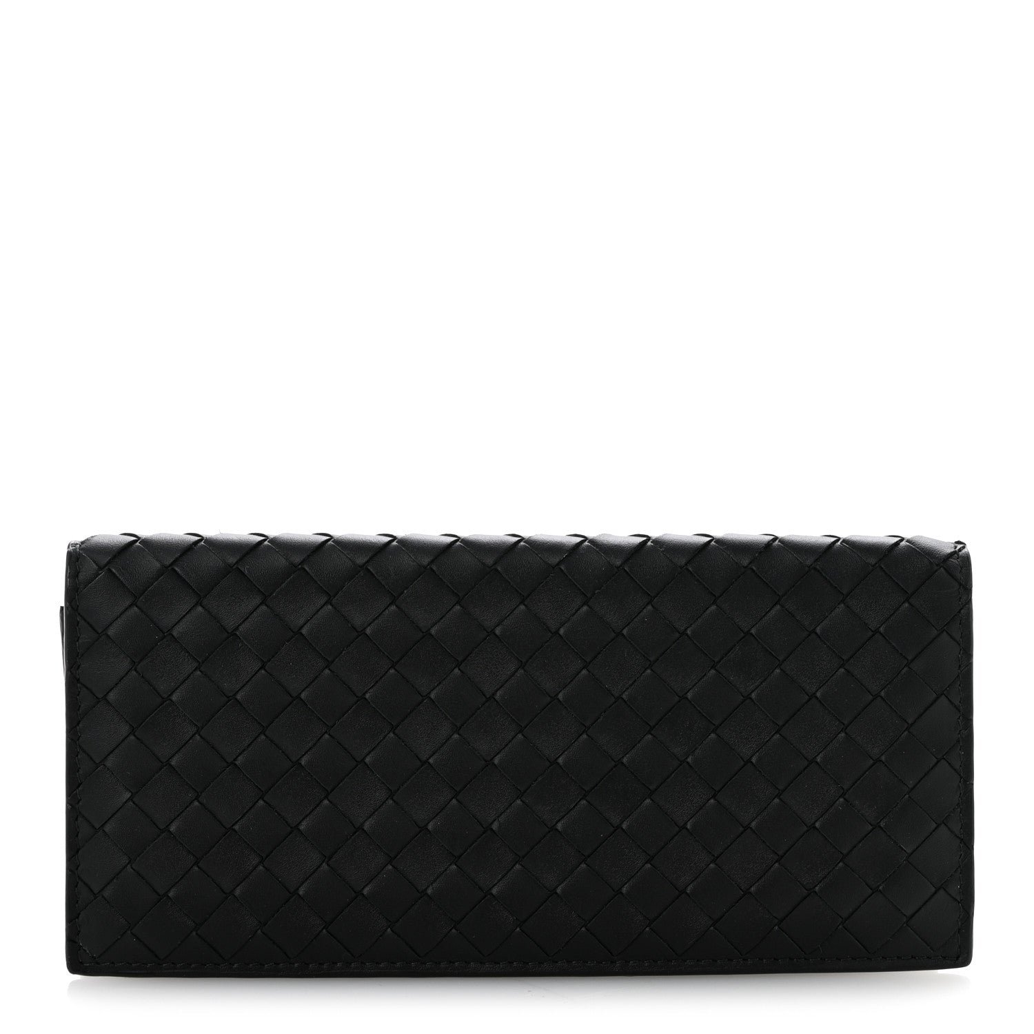 Bottega Veneta Bottega Veneta Nappa Intrecciato Wallet Black
