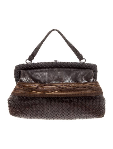 Intrecciato Top Handle Bag