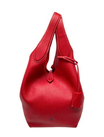 Leather Top Handle Bag