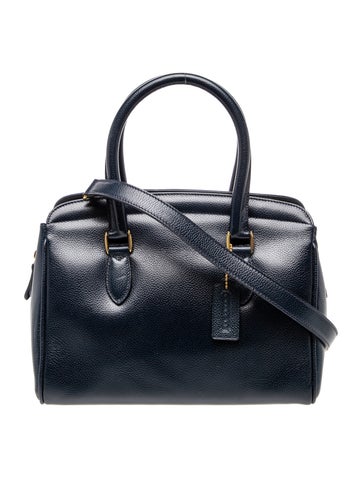 Leather Top Handle Bag w/ Tags