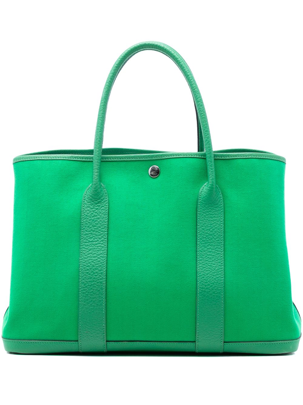 Hermes 2014 Toile and Negonda Garden Party 36 tote bag