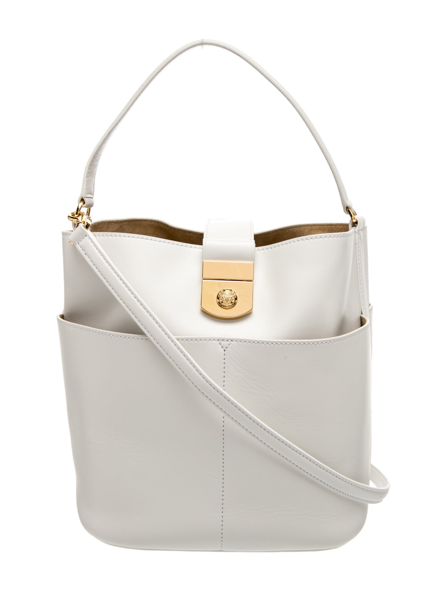 Leather Bucket Bag