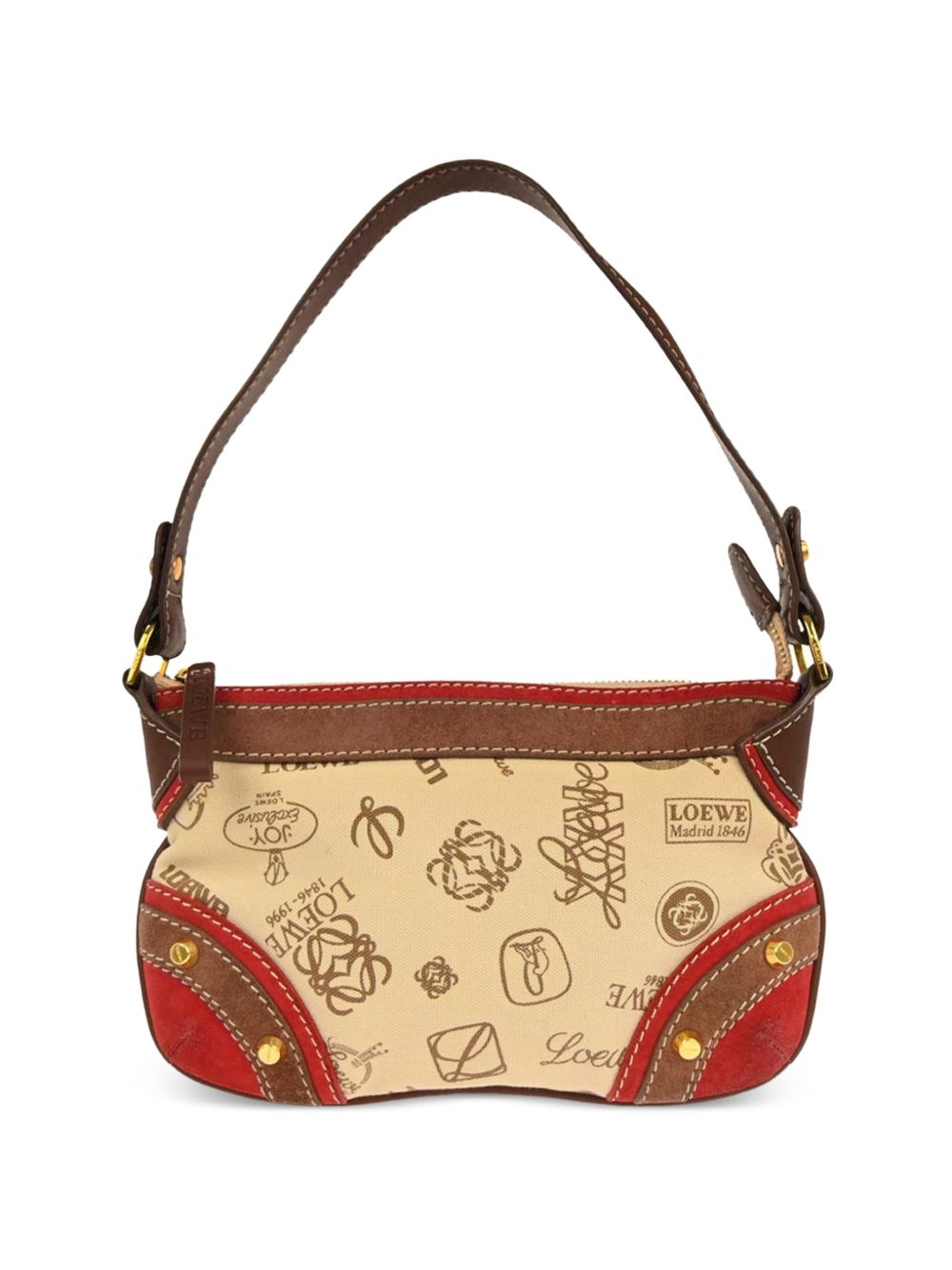 Loewe 2006 logo canvas handbag