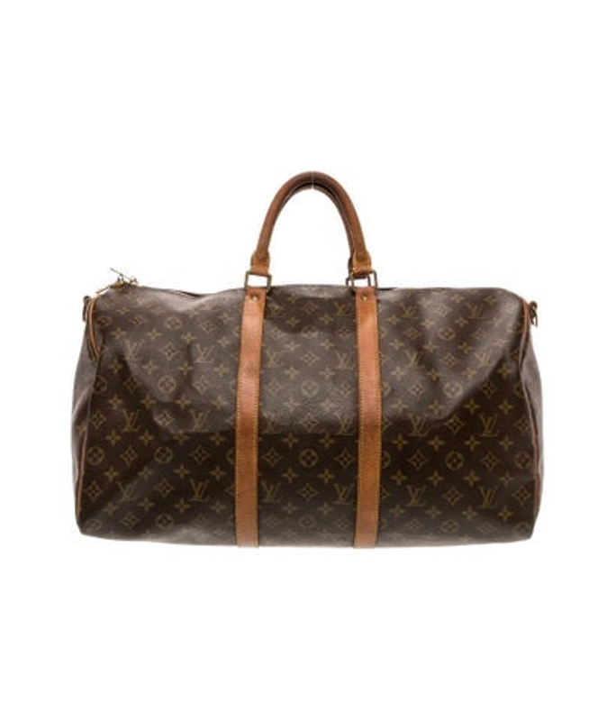 Louis Vuitton Vuitton Lv Monogram Keepall Bandouliere 50