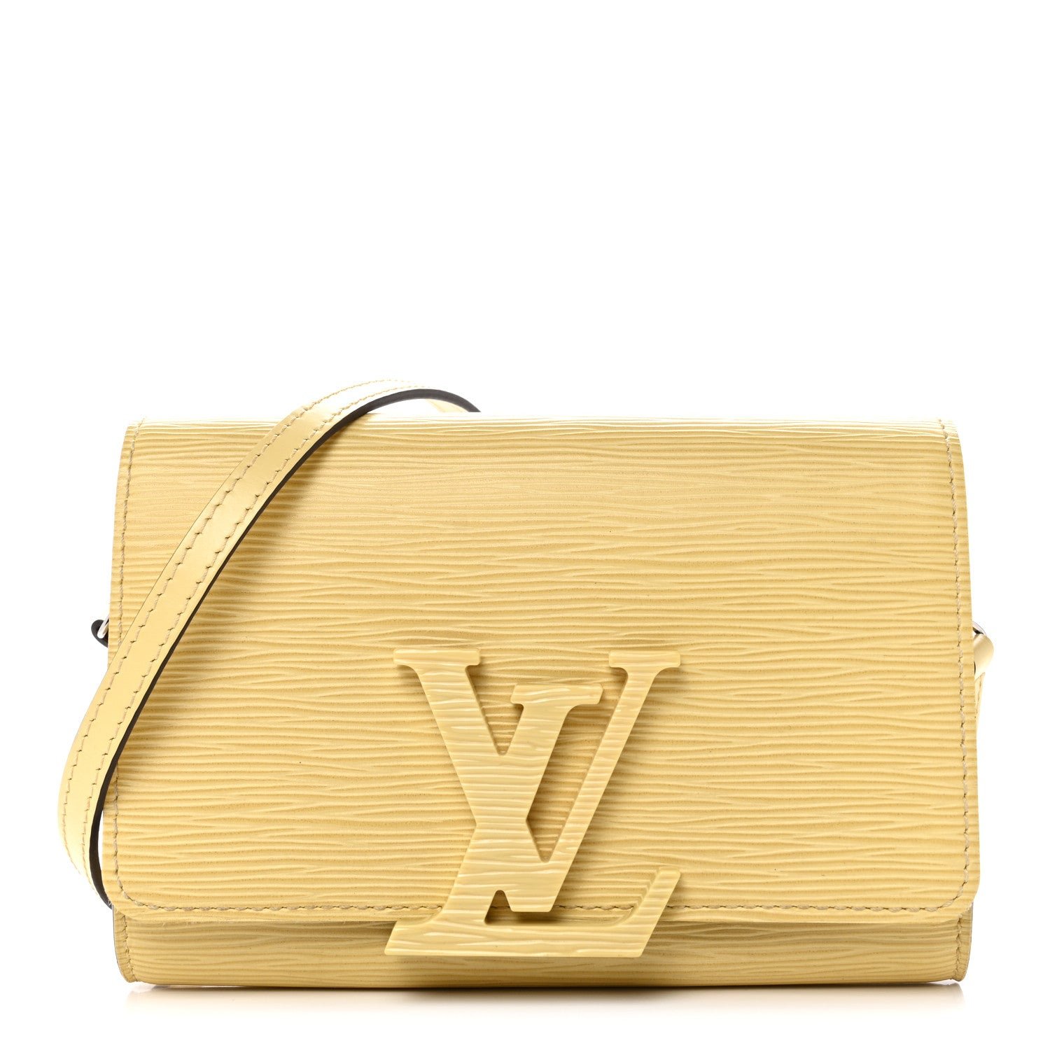 Louis Vuitton Epi Louise Strap PM Jaune Pale