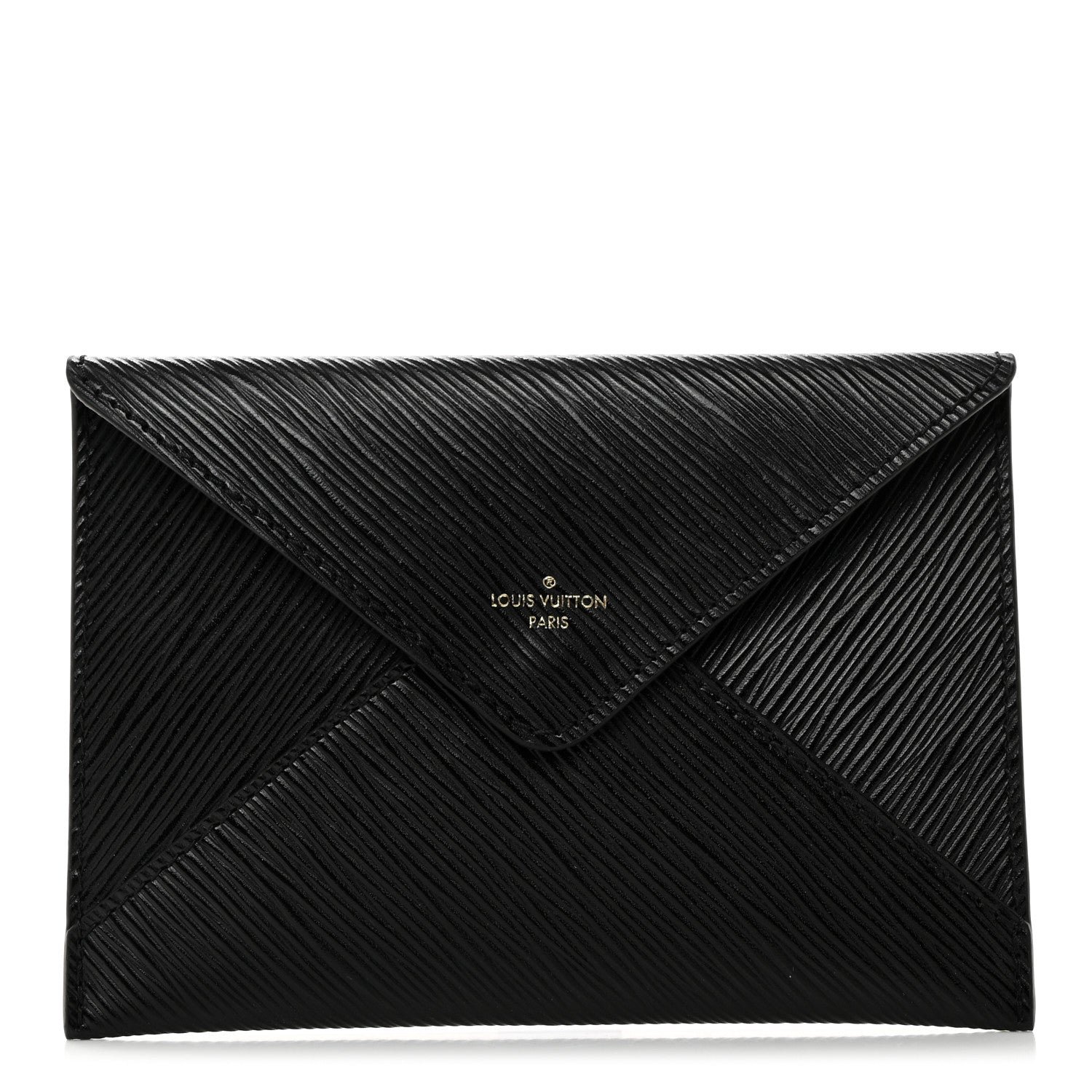 Louis Vuitton Epi Envelope Pouch Black