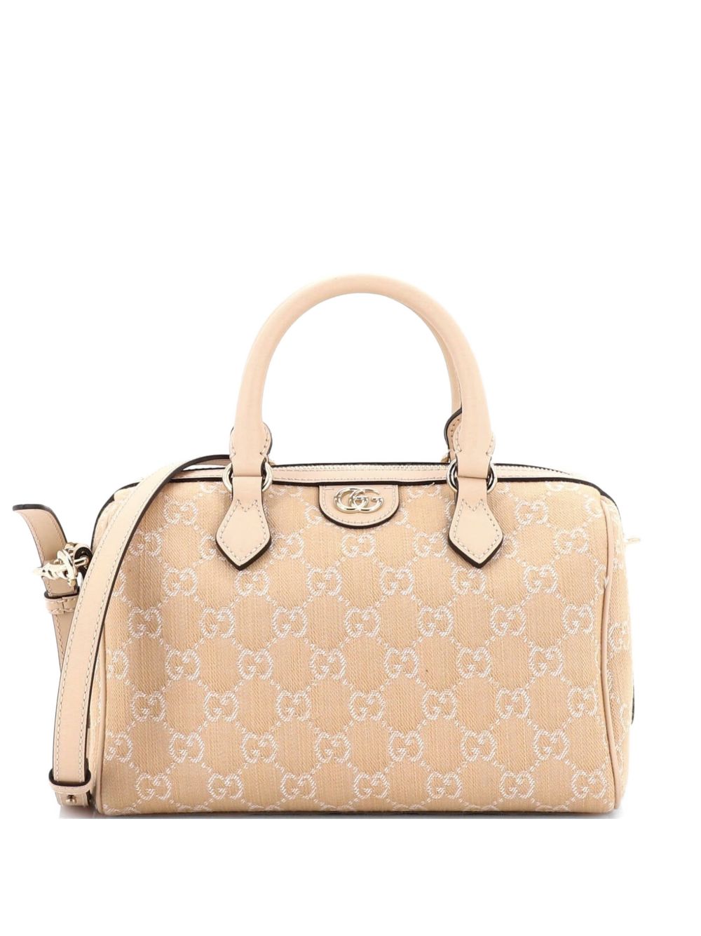 Ophidia Convertible Boston Bag GG Denim Small shoulder bag