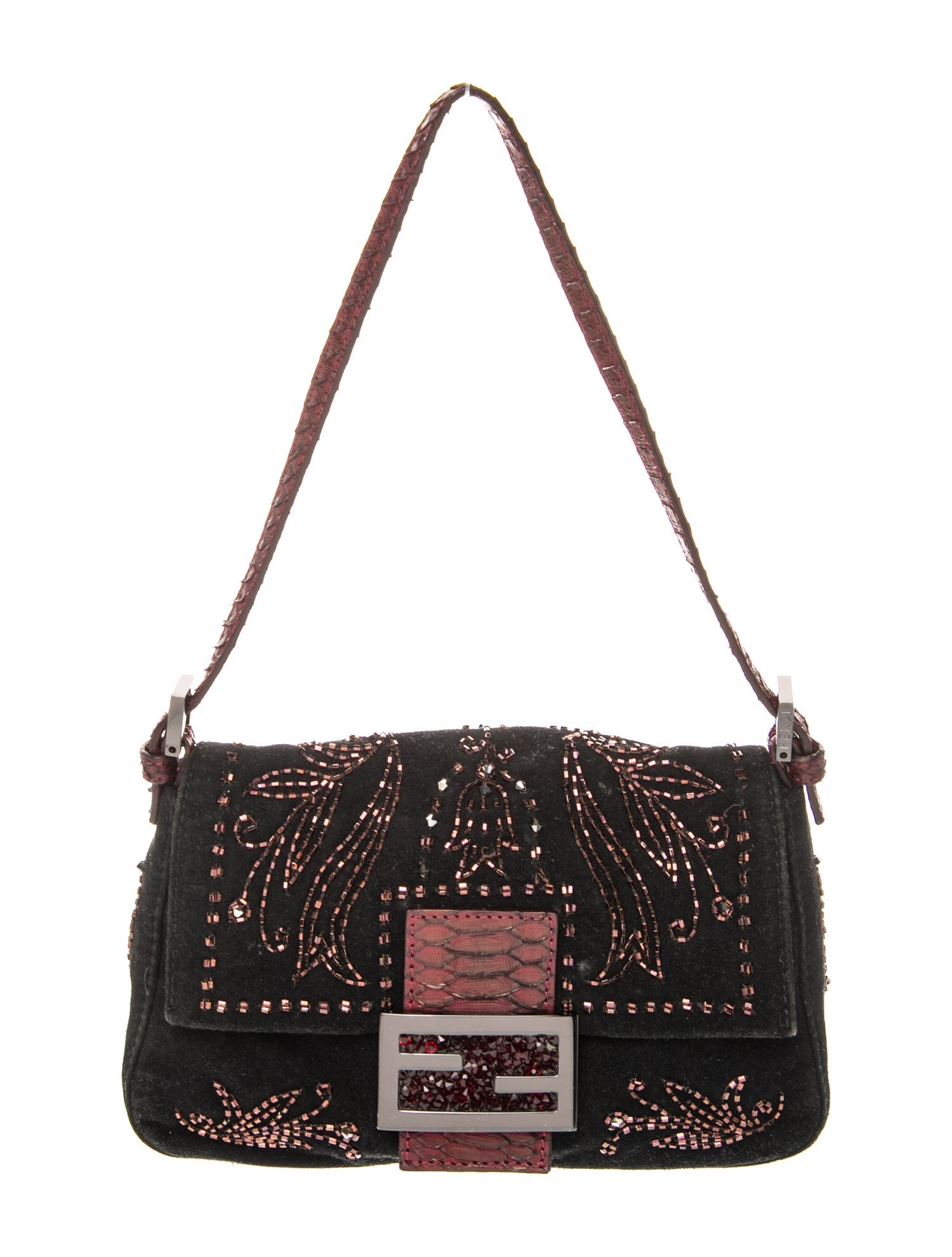 Fendi Suede Mama Mini Vintage