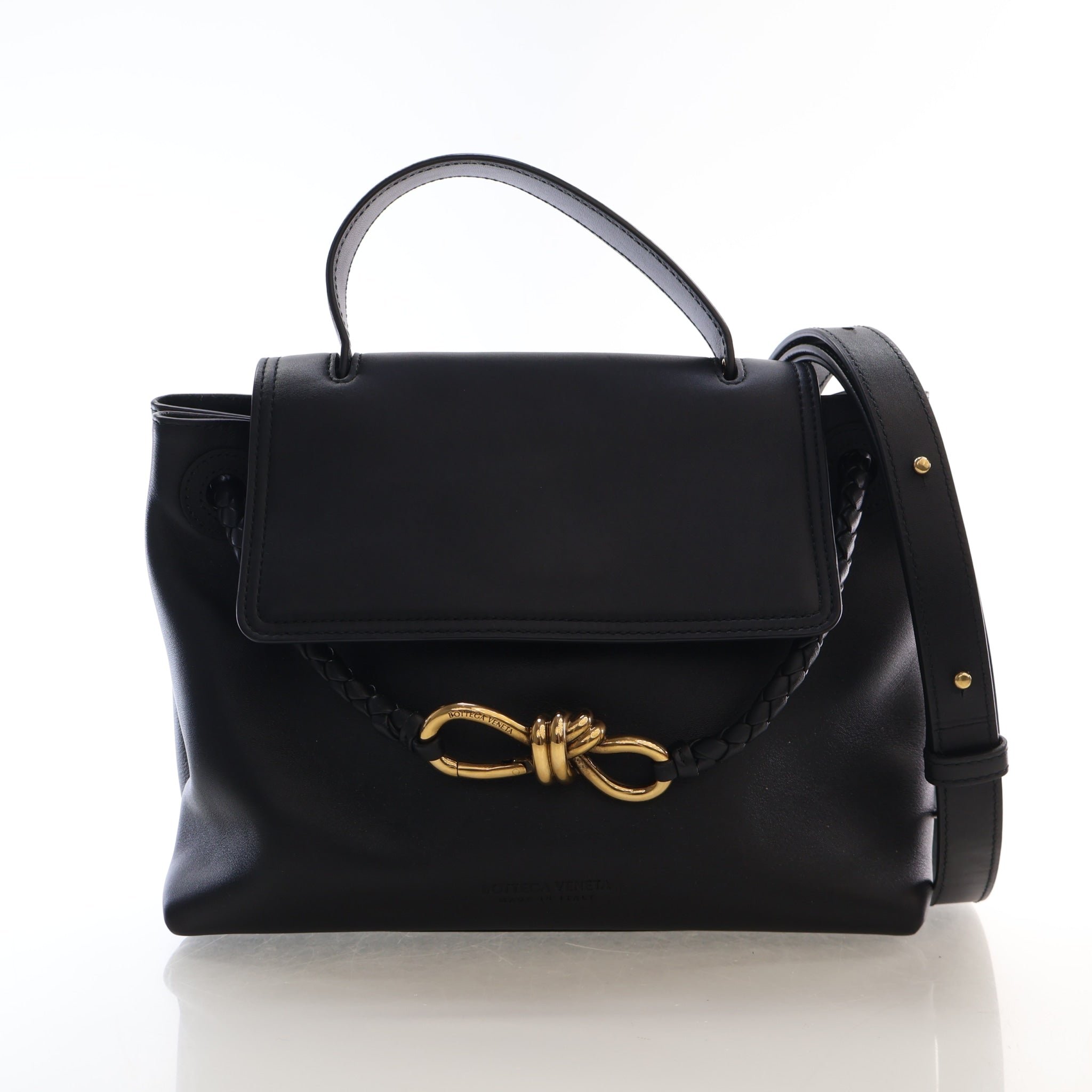 Bottega Veneta Small Calfskin Ciao Ciao Top Handle Bag