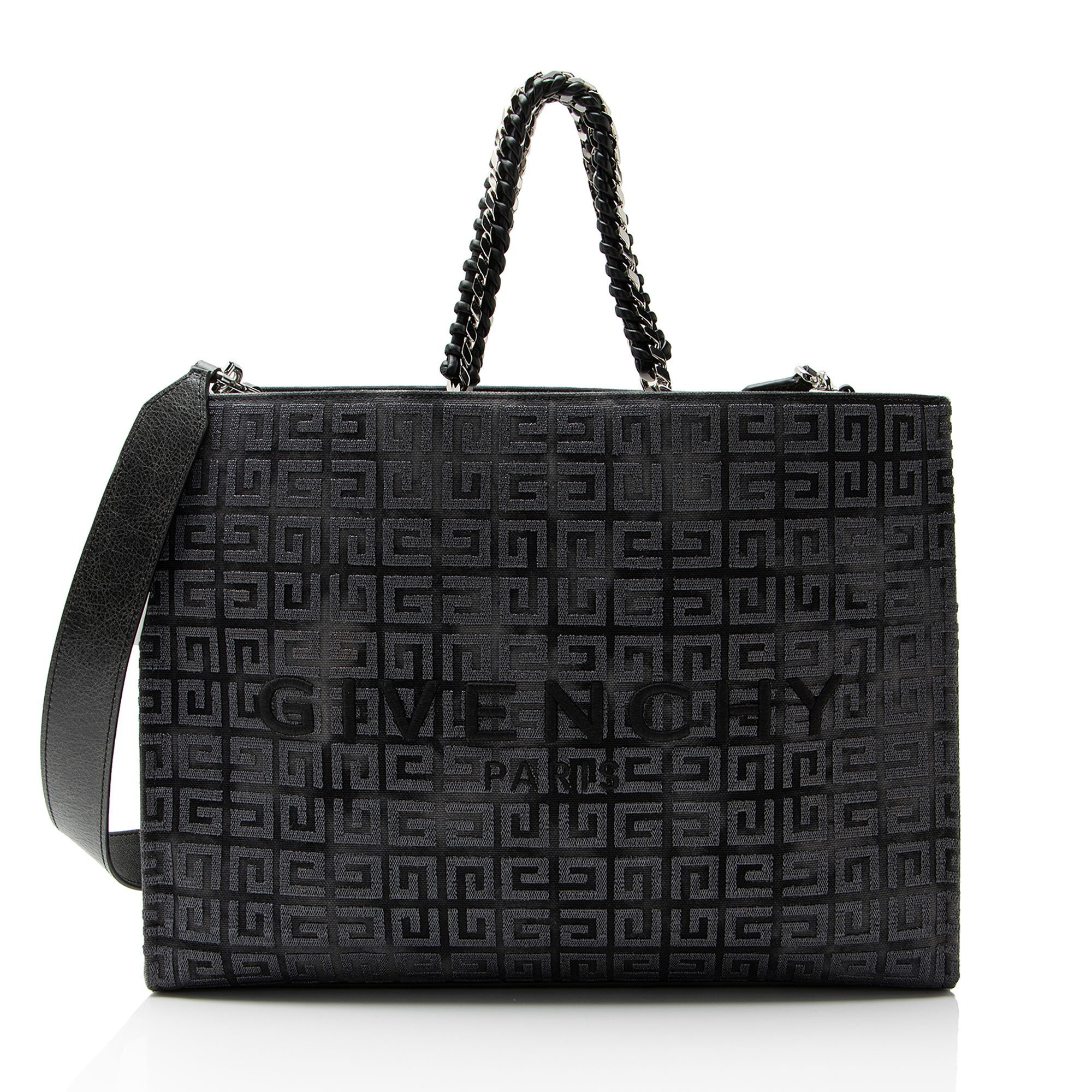 Leather tote