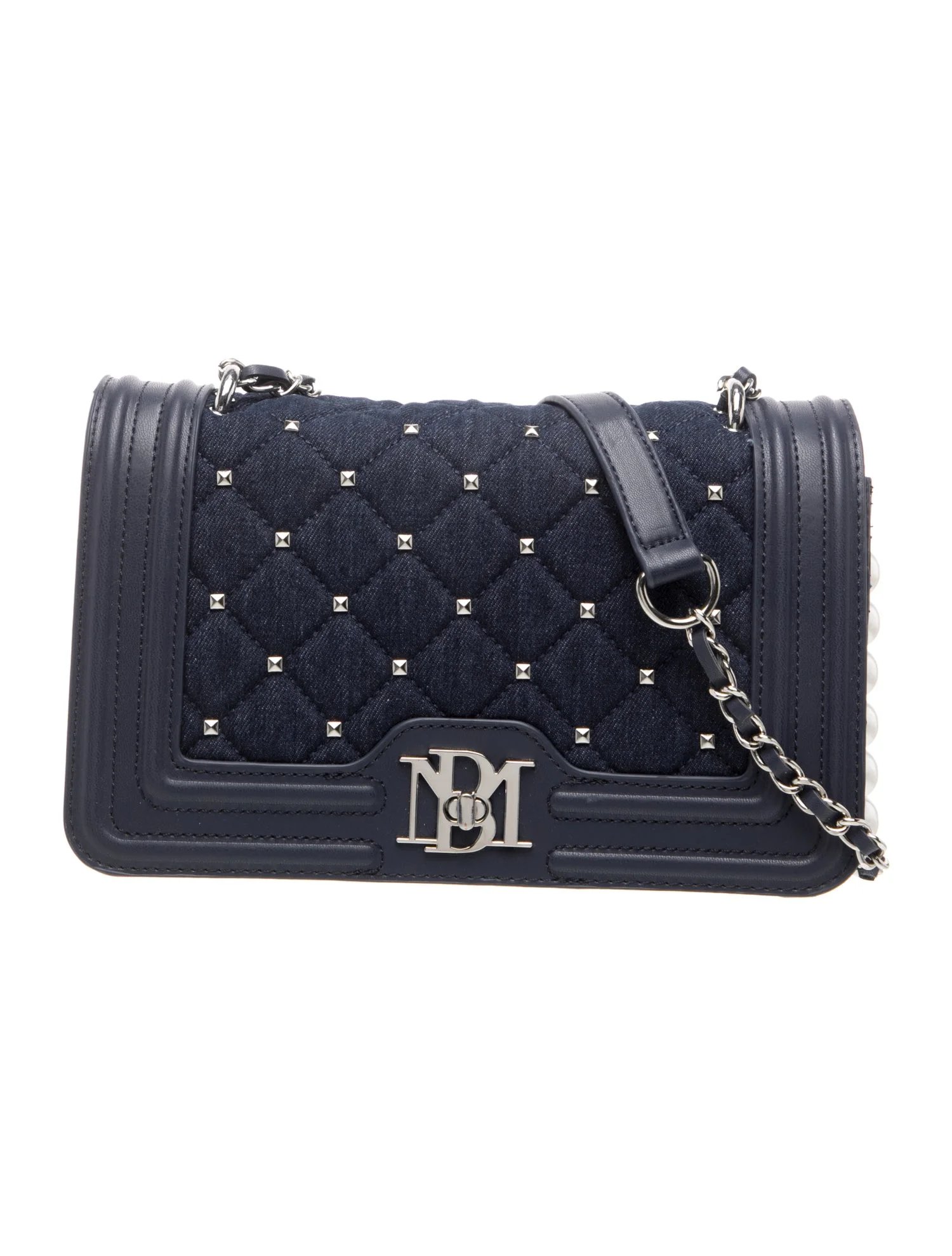 Badgley Mischka Denim Crossbody Bag
