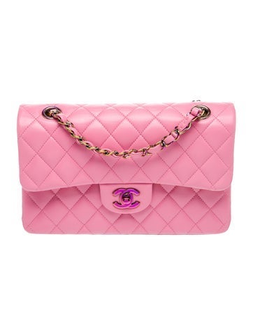 Rainbow Small Double Flap Bag