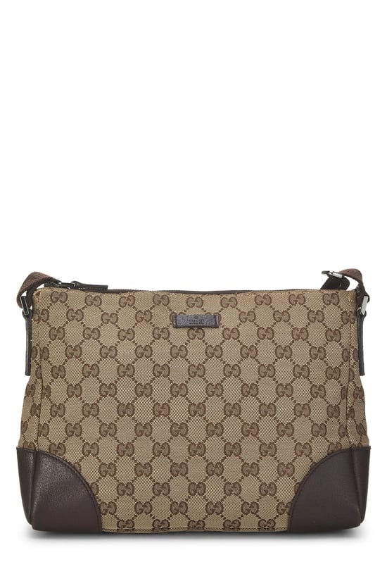 Original GG Canvas Zip Messenger Bag