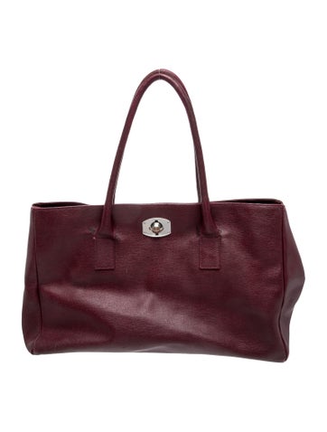 Leather Top Handle Bag