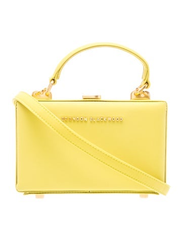 Brandon Blackwood Leather Top Handle Bag