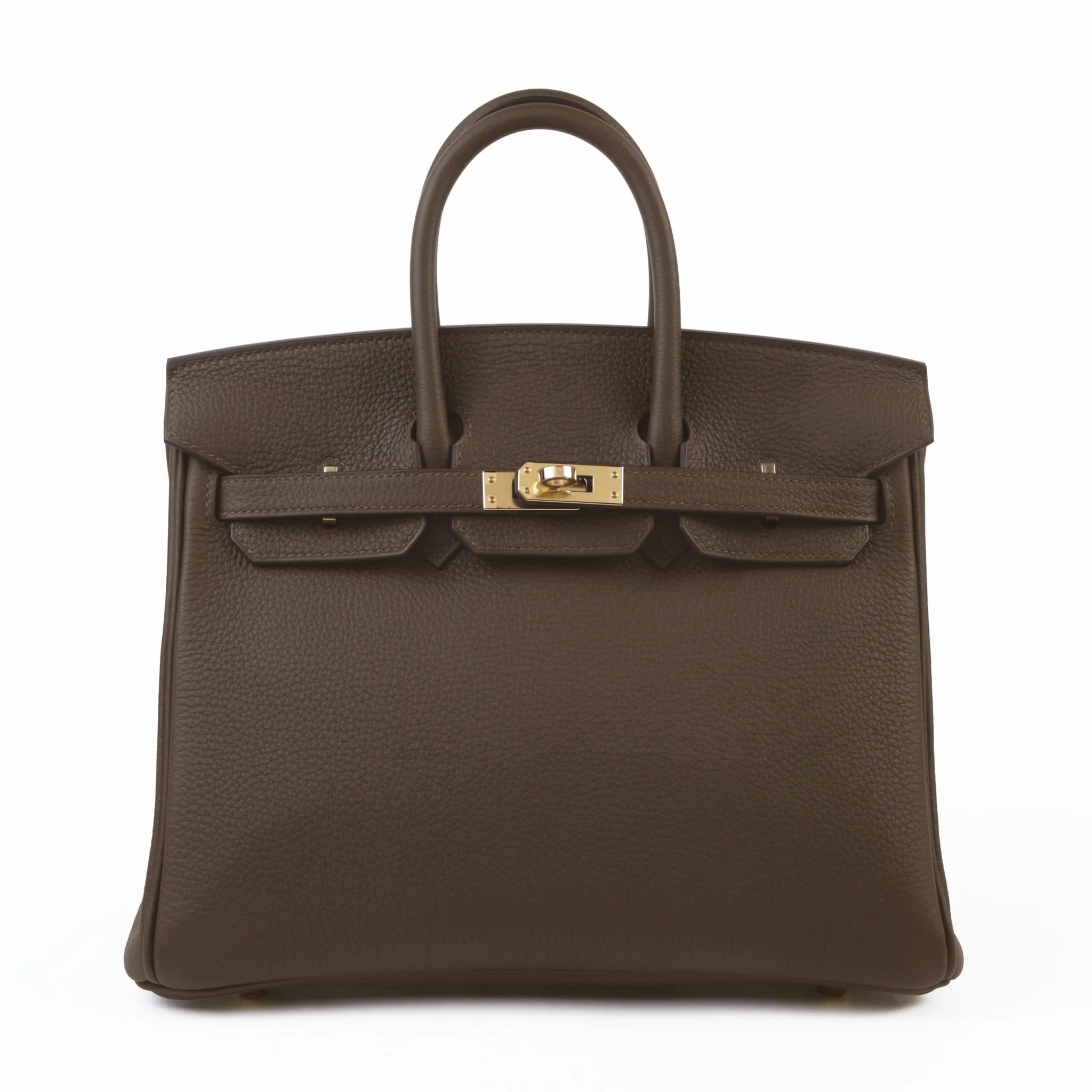 Brand New ( Rank N ) HERMÈS Birkin 25 Vert Loden (V8) Togo Permabrass hardware G (2026)