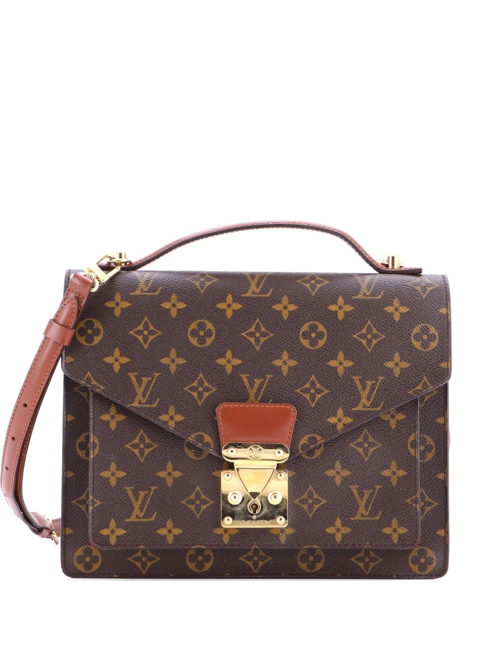 Monceau Handbag Monogram Canvas satchel