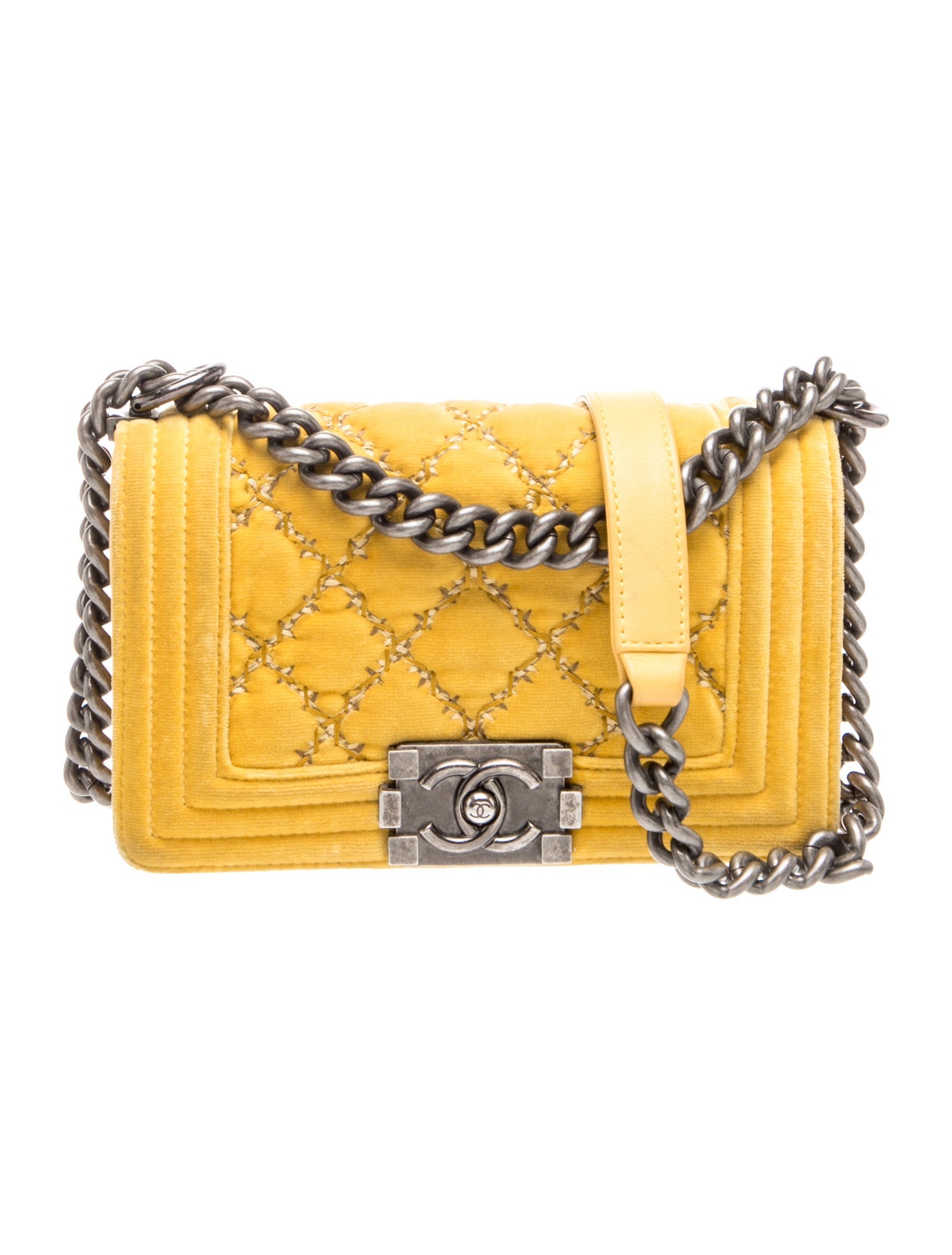 Small Velvet Boy Bag