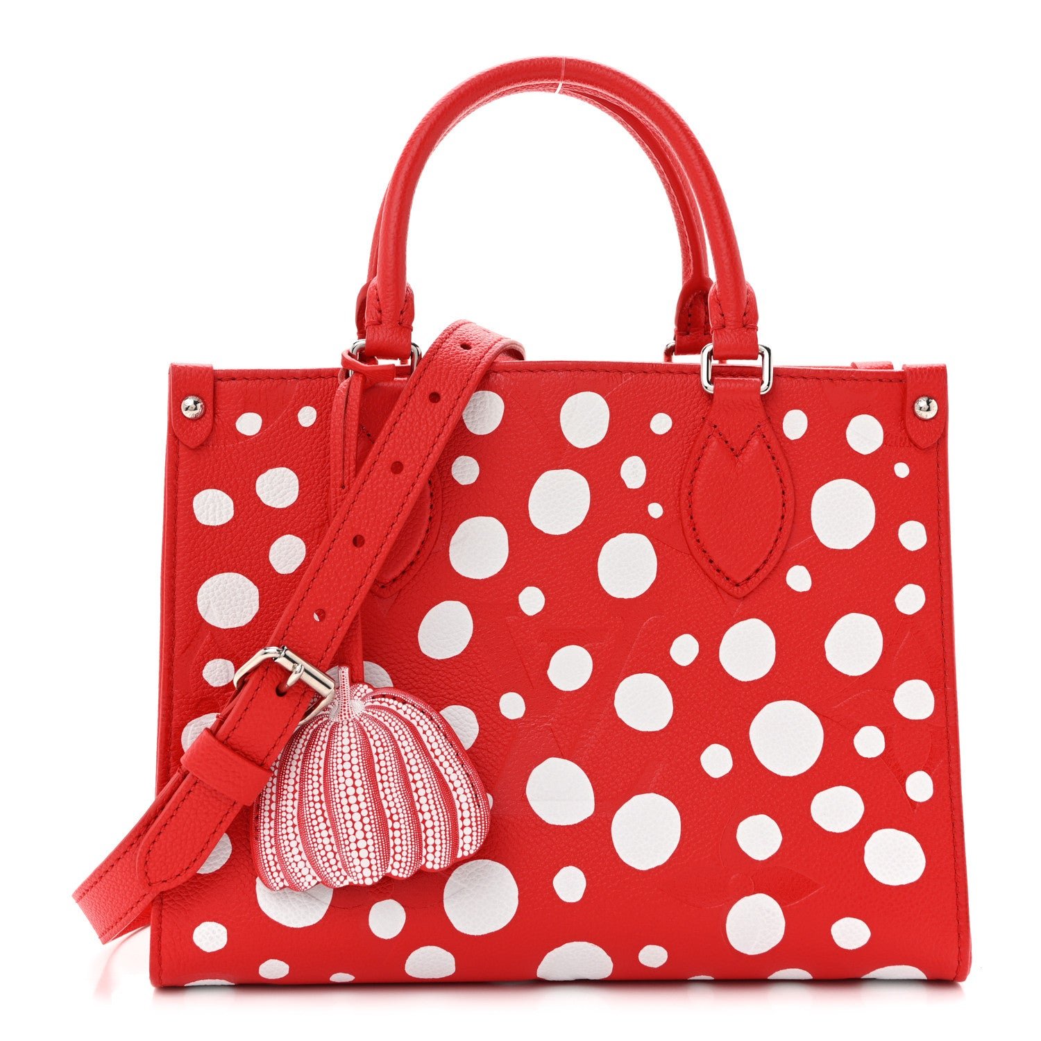 Louis Vuitton LV X YK Empreinte Infinity Dots Onthego PM Rogue White