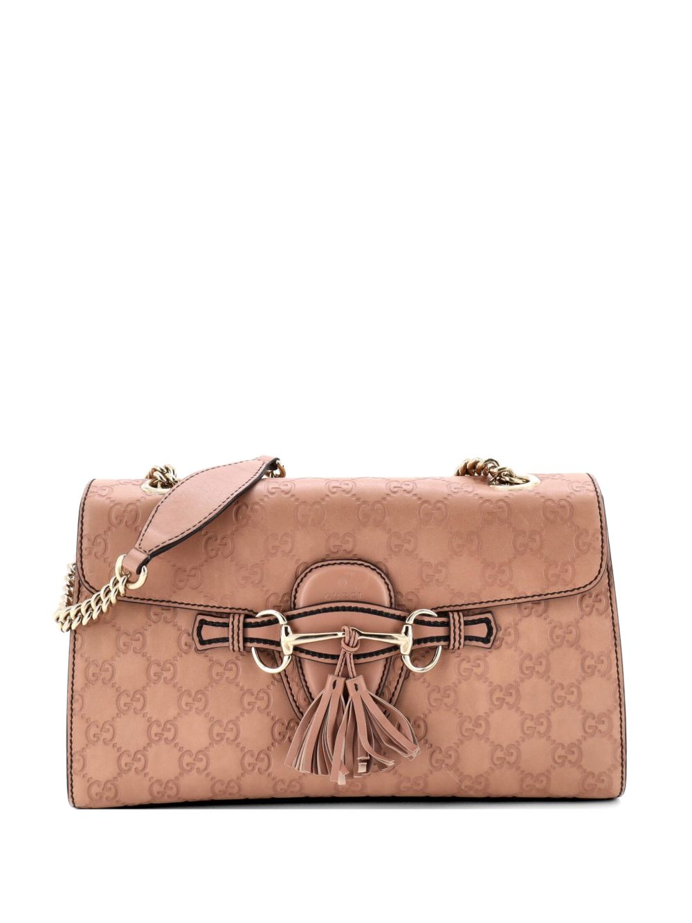 Emily Chain Flap Bag Guccissima Leather Medium shoulder bag
