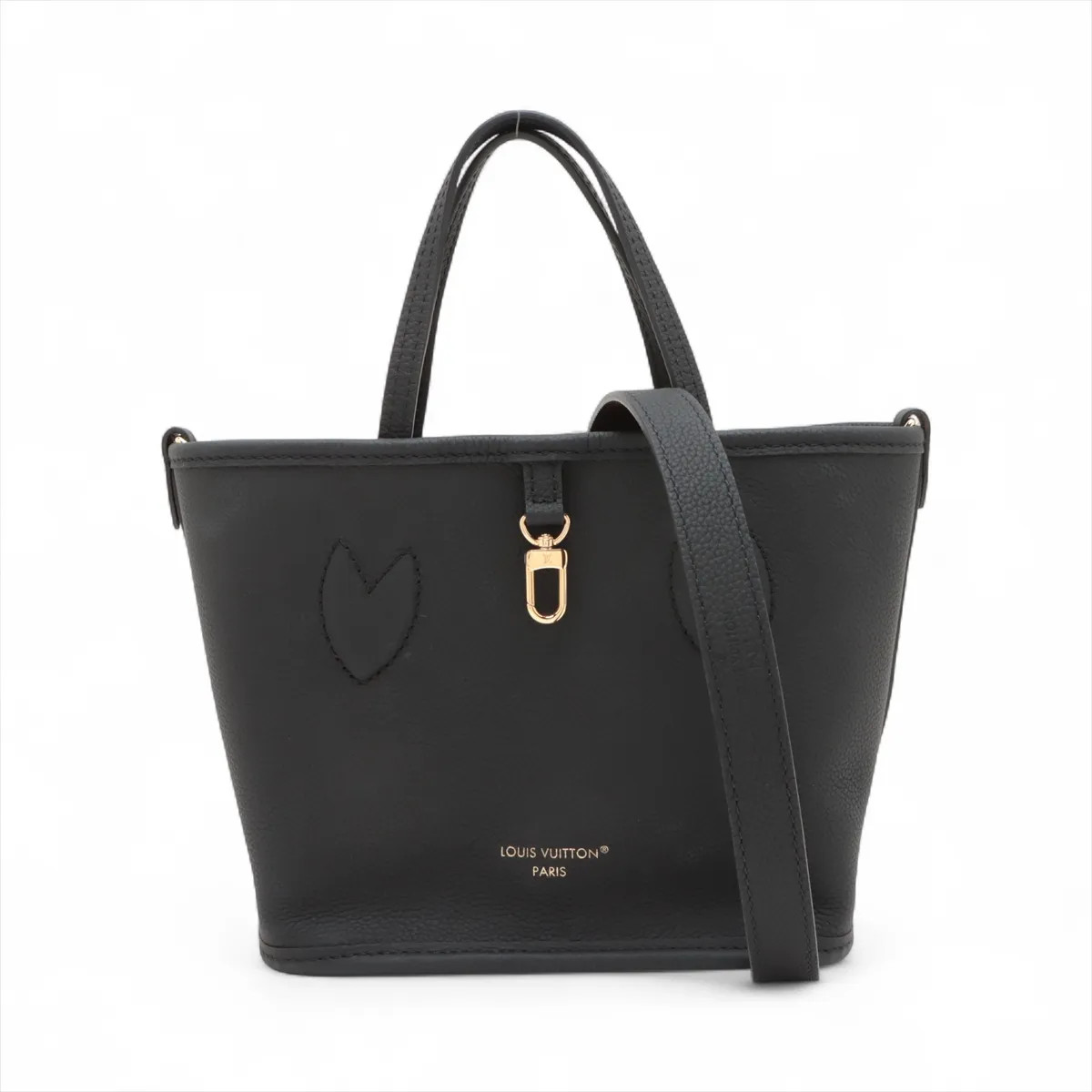Louis Vuitton Monogram Neverfull INSIDE OUT BB M12099 Black There was an RFID re