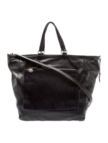 Leather Top Handle Bag