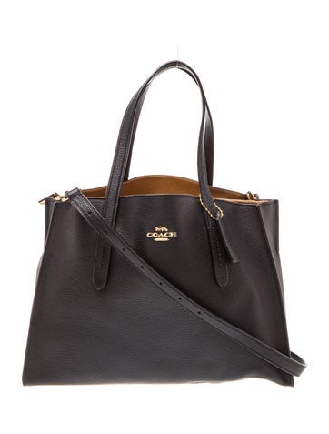 Leather Top Handle Bag