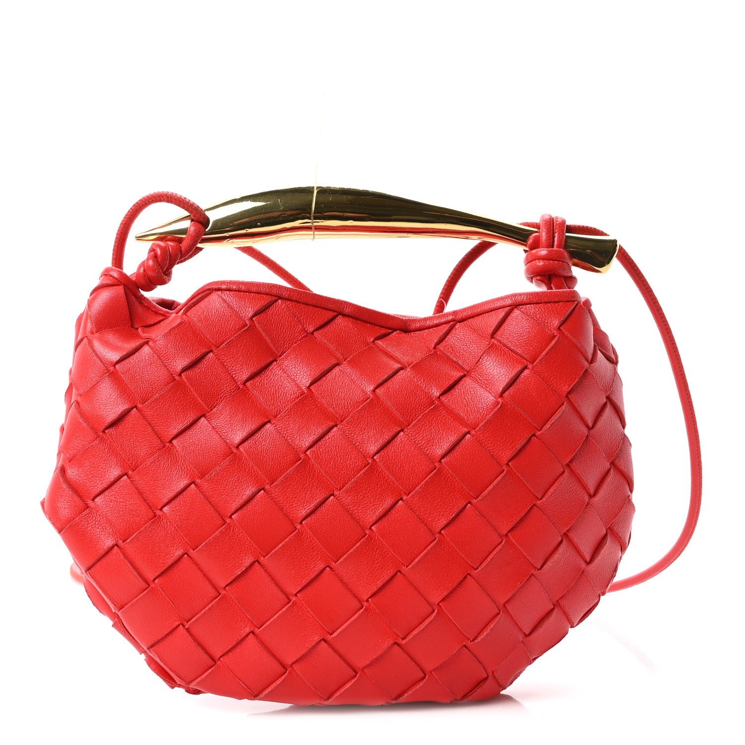 Bottega Veneta Nappa Intrecciato Mini Sardine Bag Vernis