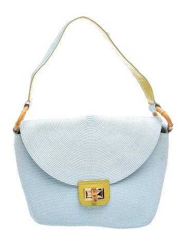 Raffia Shoulder Bag