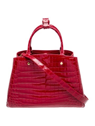 Louis Vuitton Crocodile Montaigne MM