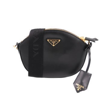 Vitello Leather Triangle Logo Small